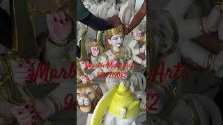 Marble Durga Statue || Durga murti || ambe murti #navratri #durgapuja #hindudeity