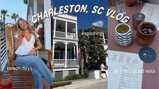 charleston vlog: L’s bday, lots of beach days + trying new restaurants | maddie cidlik