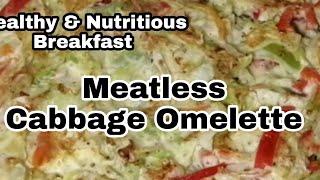 Meatless Cabbage Omelette