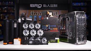 「BRO」4K PC BUILD Singularity Spectre 4 Quantum With AMD #9800x3d  .#pcbuild 起点幽灵4 Quantum