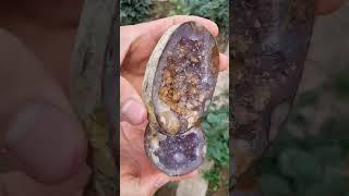  رازهای طبیعت در دل سنگ #گوهرسنگ #سنگ_قیمتی #زیبایی_طبیعت #آمیتیست #ShajarStone