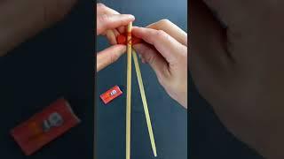 HOW TO MAKE KID CHOPSTICKS  #sushi #lunch #sundaylunch #chopsticks #howto #lifehacks #shorts