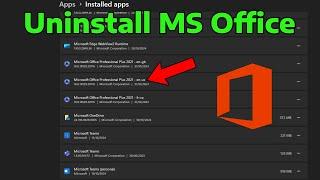 How To Uninstall Microsoft Office in Windows