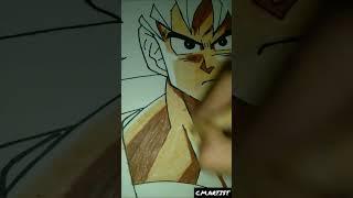 anime  colour  drawing [by chirag]#shorts #anime #goku #drawing