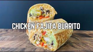 CHICKEN FAJITA BURRITO RECIPE