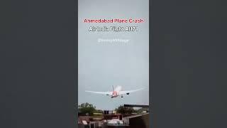 Ahmedabad Plane Crash real footage | Air India AI171 #AhmedabadPlaneCrash, #AirIndiaAI171