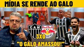 IMPRENSA FICOU ENCANTADA COM O GALO ! ATLÉTICO MG 3X0 BRAGANTINO ! NOTICIAS DO GALO HOJE