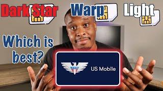 US Mobile's Dark Star vs Warp vs Light Speed: Major Differences!