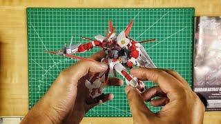 HG Astray Red Frame (Flight Unit) Bandai 1/144 ASMR Build