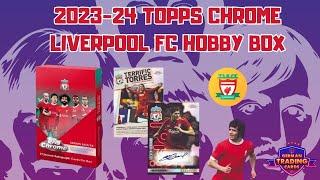 BOX REVIEW - Topps Chrome Liverpool FC Hobby Box 2023/24