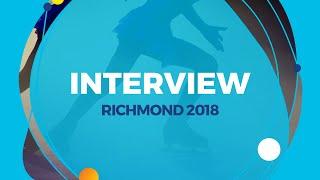 Anna Shcherbakova (RUS) | Interview | Richmond  2018