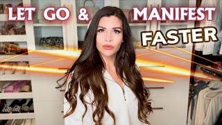 How to Let Go to Manifest FASTER | Law of Assumption