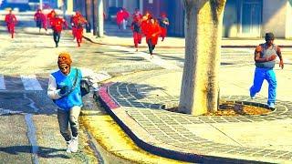 BLOODS VS CRIPS PART 1  gta 5 online