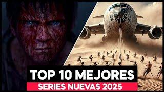 TOP 10 MEJORES Series NUEVAS PARA VER YA 2025! en Max, Netflix, Prime Video!