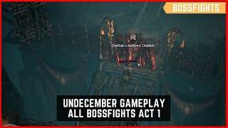 Undecember Gameplay All Bossfights Act 1