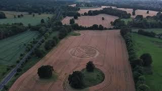 Eastleigh Court Crop Circle - Drone Footage