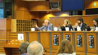 T. Colin Campbell, Nicla Signorelli e Marco Fiorese al Parlamento Europeo