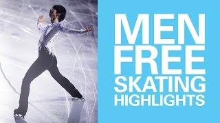 Men Free Skating Highlights - Helsinki 2017