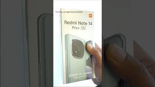 Xiaomi Redmi Note 14 Pro+ 5G unboxing
