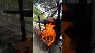 How to Grill 29 Hamburgers Over an Oak Fire