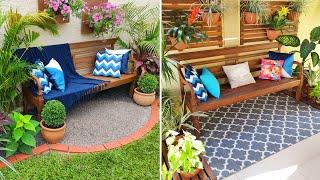 GARDEN WITH BENCH: 2 Ideas to Decorate Your Space!