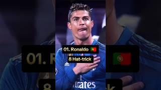 Most Hat-trick in Champions League history #championsleague #realmadrid #vinicius #mbappe #livematch