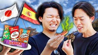 Le di SNACKS Españoles a JAPONESES y esto pasó...