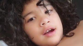 cute baby talking @bananiz1895 #miami #fyp #curlyhair #cutebaby #bebe