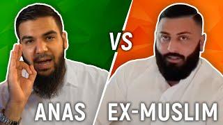 Anas fordert EX-MOSLEM zur LIVE-DEBATTEN SERIE auf! EX-MOSLEM hat Angst!