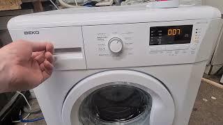 beko wmb71231w test mode