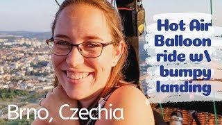 THE NUMBER ONE THING TO DO IN BRNO, CZECHIA // My first hot air balloon ride