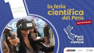 Desde este 11NOV vuelve la feria #PerúConCiencia del Concytec