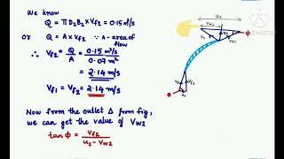 SOLUTION OF A PROBLEM ON CENTRIFUGAL PUMP - FM AND HM- OPES CET- NANDITHA NAIR