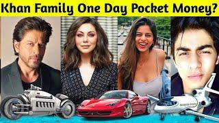 Shahrukh Khan Family Most Expensive Things | Aryan Khan, Suhana Khan Shahrukh Khan