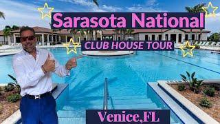 Sarasota Florida - Club House Tour (Huge resort style Pool)