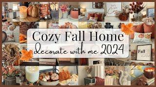  2024 EARLY FALL DECORATE WITH ME│COZY FALL DECORATING IDEAS│FALL DECOR INSPIRATION│FALL HOME DECOR