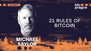 Michael Saylor — 21 Rules of Bitcoin (BTC Prague 2024 Keynote)