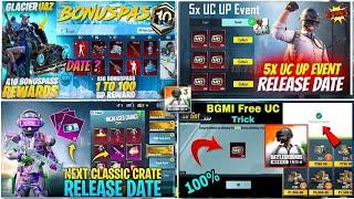 Next Classic Crate Bgmi Date  | Next Bonus Uc Event Bgmi | A10 Bonus Pass Release Date | Free Uc