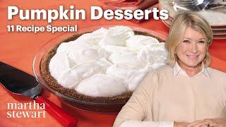 Martha Stewart's Favorite Pumpkin Desserts | Fall Dessert Recipes | Martha Stewart