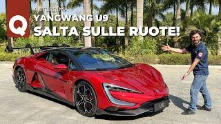 La HYPERCAR cinese con 4 motori e 1.200 CV | YANGWANG U9