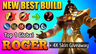 ROGER BEST BUILD 2020 | ROGER TOP 1 GLOBAL 2020 GAMEPLAY BY NielOfflanerTerkuat?