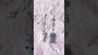 고양이 비즈키링 만들기(＞人＜;)