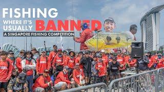 Fishing Competition in the Singapore City