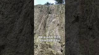 백학 세마리가 부리로 쪼아서 조성한 부처님 / 천안 성불사