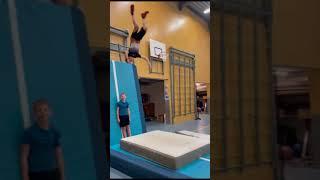 backflip from 3m #deventer #flips #freerun #short