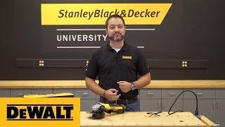 DEWALT® Corded Brushless Grinders Feature Overview