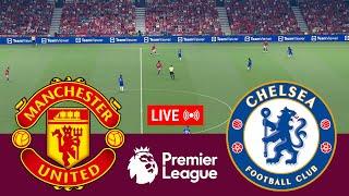 [LIVE] Manchester United vs Chelsea Premier League 24/25 Full Match - Video Game Simulation