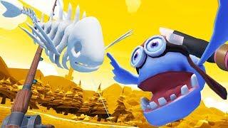 The Flying Fish and Skele Fish! - Crazy Fishing Gameplay - VR HTC Vive Pro