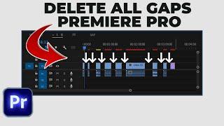 How To Delete All Gaps In Premiere Pro cc