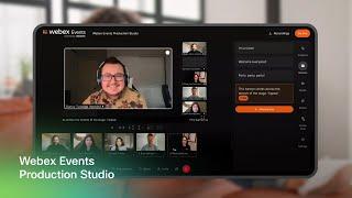 Webex Events - Production Studio